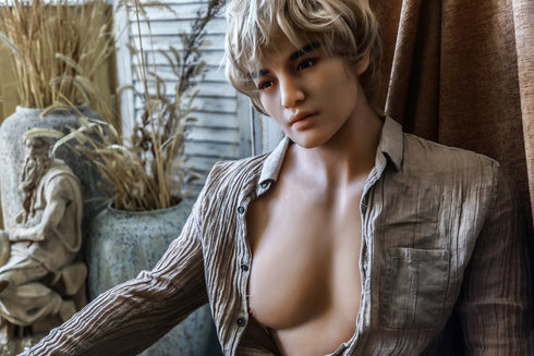 180cm/5ft11in Cool Grey Muscular Fit Sex Dolls