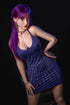 165cm/5ft4in Grace Robinson D-Cup Purple Queen Curvy Sex Doll - RealDolls4U