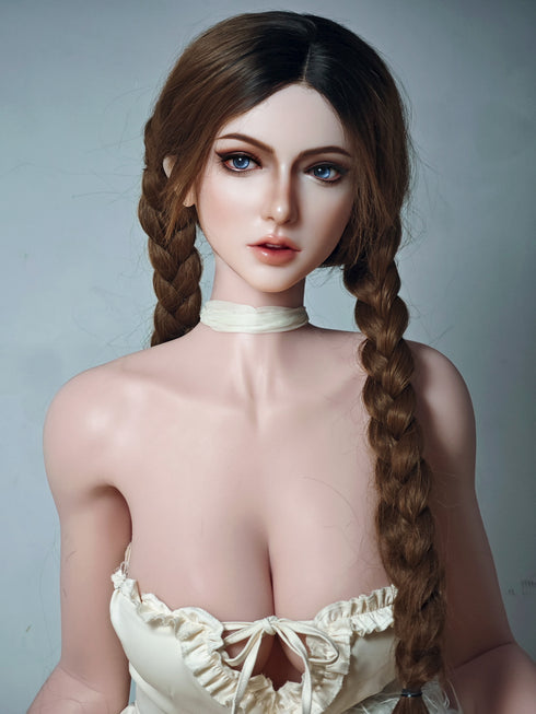 160cm/5ft3in D-Cup Braided Bun Kat Baccarin Sex Dolls