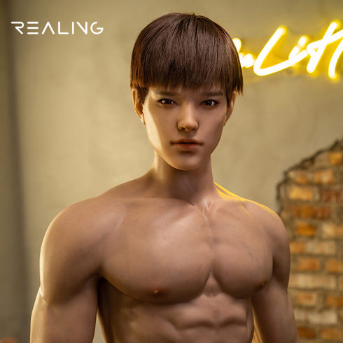 180cm/5ft10in Leonardo Strong Silicone Handsome ManSex Doll - RealDolls4U