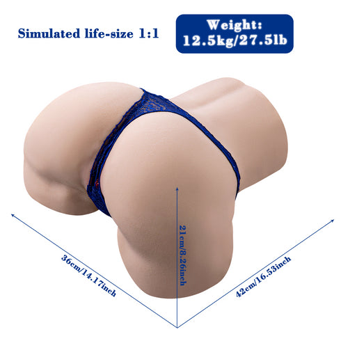 12.5 kg / 27.5 lbs Sex Doll Torso Agatha With Auto Sucking Vagina [In Stock | US Only]