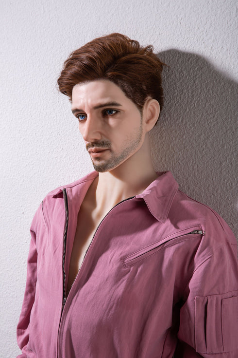 175cm/5ft9in Homosexuality Pink Panther Silicone Head & TPE Body Sex Dolls