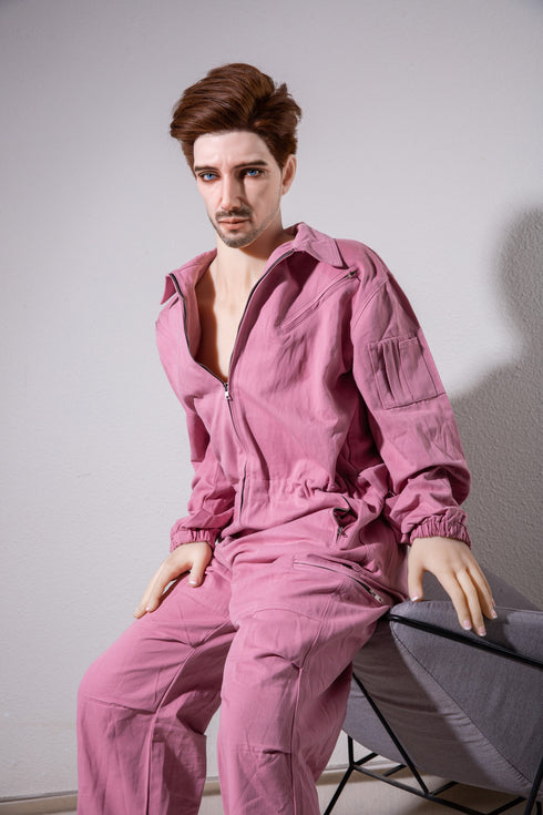 175cm/5ft9in Homosexuality Pink Panther Silicone Head & TPE Body Sex Dolls