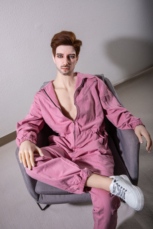 175cm/5ft9in Homosexuality Pink Panther Silicone Head & TPE Body Sex Dolls