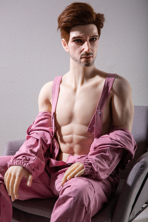 175cm/5ft9in Homosexuality Pink Panther Silicone Head & TPE Body Sex Dolls