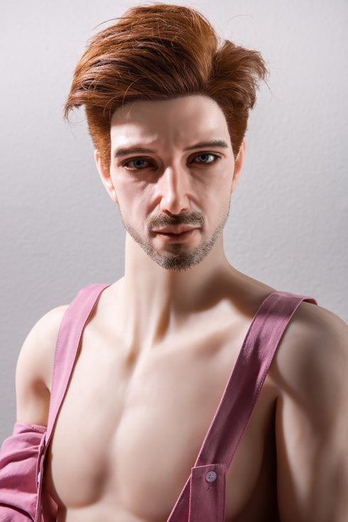 175cm/5ft9in Homosexuality Pink Panther Silicone Head & TPE Body Sex Dolls