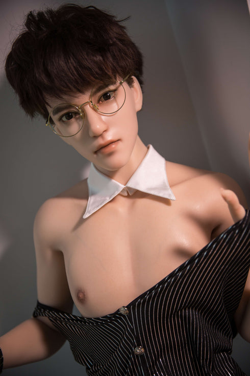 165cm/5ft5in Full Silicone Sturdy Handsome Male Sex Dolls