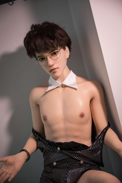 165cm/5ft5in Full Silicone Sturdy Handsome Male Sex Dolls