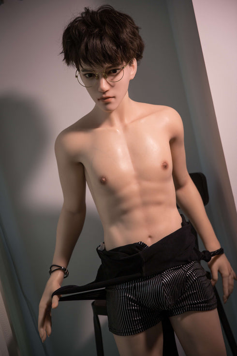 165cm/5ft5in Full Silicone Sturdy Handsome Male Sex Dolls