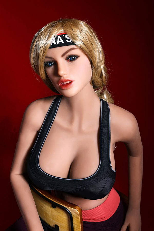 165cm (5ft 5in) Sports Sex Doll Blonde Hair Curvy Love Doll | RealDolls4U