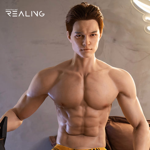 180cm/5ft10in Jesiah Strong Silicone Handsome Man Sex Doll - RealDolls4U