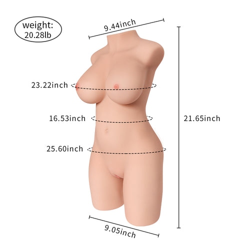 20,3 lbs Sex Doll Torso [Auf Lager | US Only]