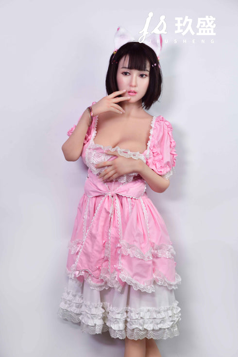 150cm/4ft11in D-Cup Pink Maid Cosplay Sex Dolls - Sex Doll - RealDolls4U