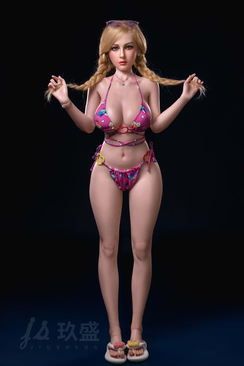 155cm/5ft1in D-Cup Elizabeth Twin Ponytail Swimsuit Sex Dolls - Sex Doll - RealDolls4U