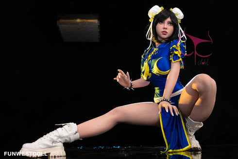 155cm/5ft1in F-Cup Chun-Li Cosplay Game Street Fighter Sex Dolls - Sex Doll - RealDolls4U