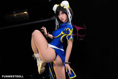 155cm/5ft1in F-Cup Chun-Li Cosplay Game Street Fighter Sex Dolls - Sex Doll - RealDolls4U