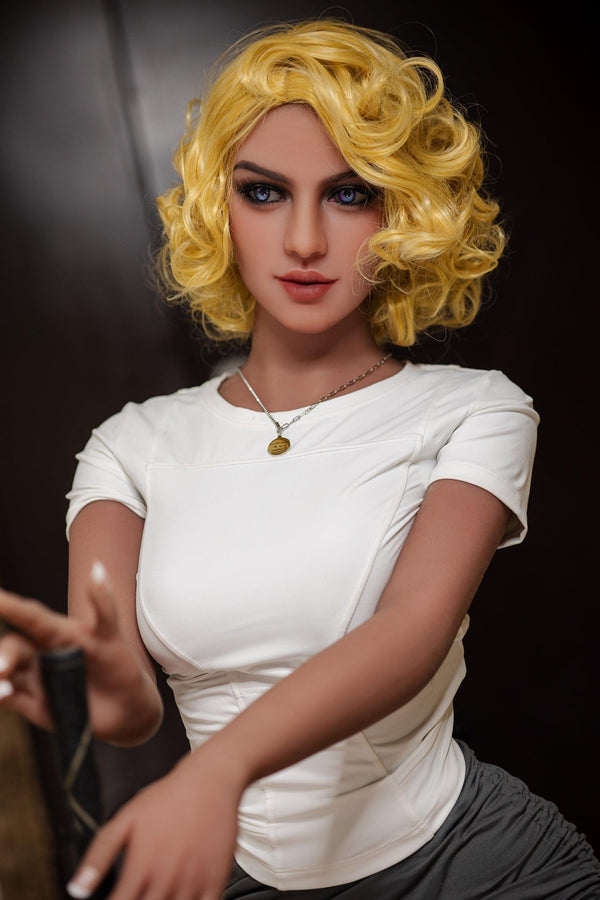 158cm/5ft2in A-Cup Short Curly Hair Sex Dolls - Sex Doll - RealDolls4U