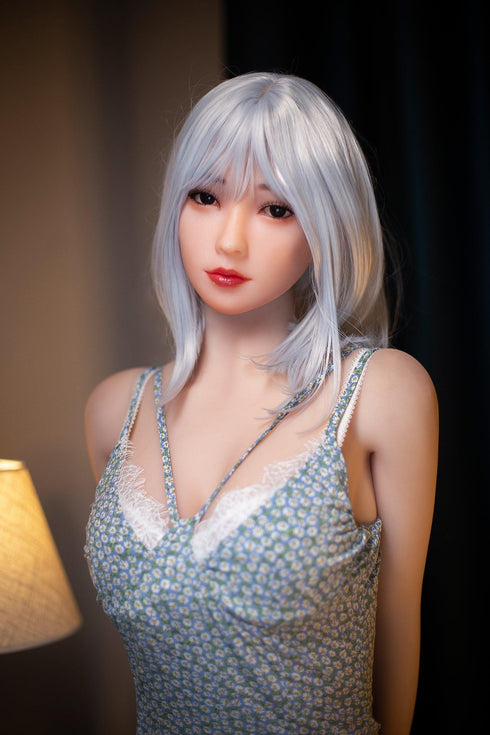 158cm/5ft2in C-Cup Silver-Haired Girl Sex Dolls - Sex Doll - RealDolls4U