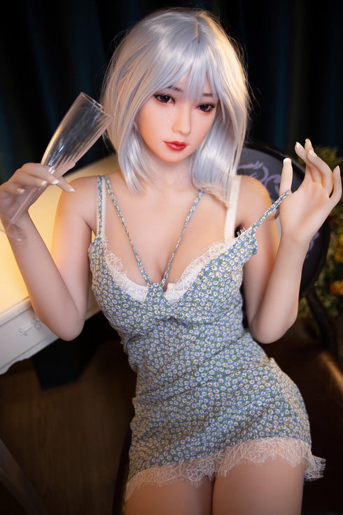 158cm/5ft2in C-Cup Silver-Haired Girl Sex Dolls - Sex Doll - RealDolls4U