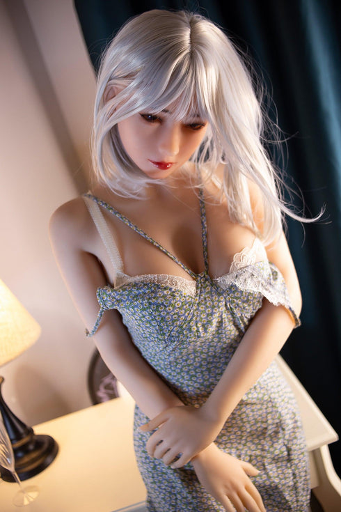 158cm/5ft2in C-Cup Silver-Haired Girl Sex Dolls - Sex Doll - RealDolls4U