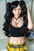 158cm/5ft2in D-Cup Girl in Twin Ponytails and Plaid Shirt Sex Dolls - Sex Doll - RealDolls4U