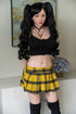 158cm/5ft2in D-Cup Girl in Twin Ponytails and Plaid Shirt Sex Dolls - Sex Doll - RealDolls4U