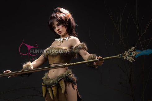 159cm/5ft2in A-Cup LOL Game Nidalee Cosplay Sex Dolls - Sex Doll - RealDolls4U