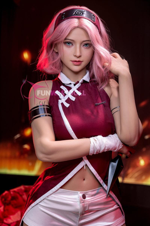 159cm/5ft2in A-Cup Sakura Haruno Cosplay Sex Dolls - Sex Doll - RealDolls4U