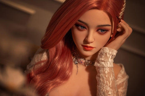 160cm/5ft3in D-Cup Lace Pink Silicone Sex Doll - Sex Doll - RealDolls4U