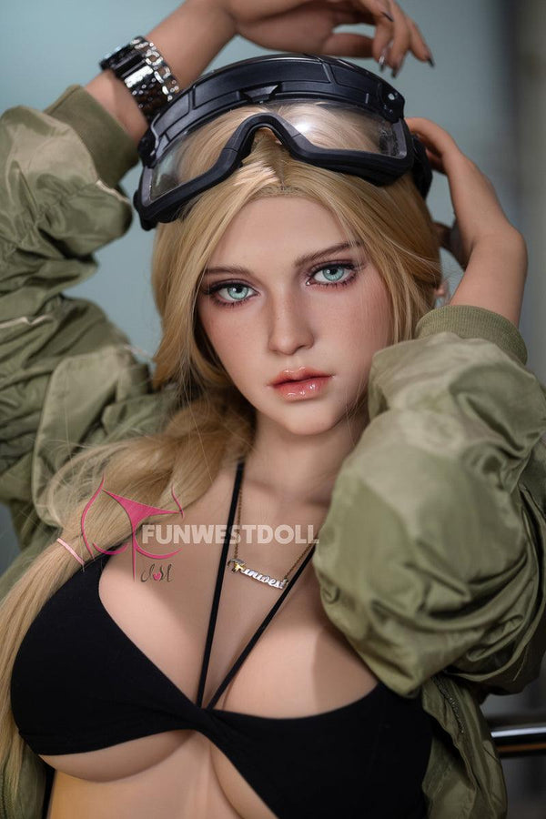 162cm/5ft3in F-Cup Bella Goggles Sex Dolls [In Stock | US Only] - Sex Doll - RealDolls4U