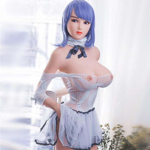 168cm (5ft 6.1in) Cosplay Purple Hair D Cup Sex Doll | RealDolls4U