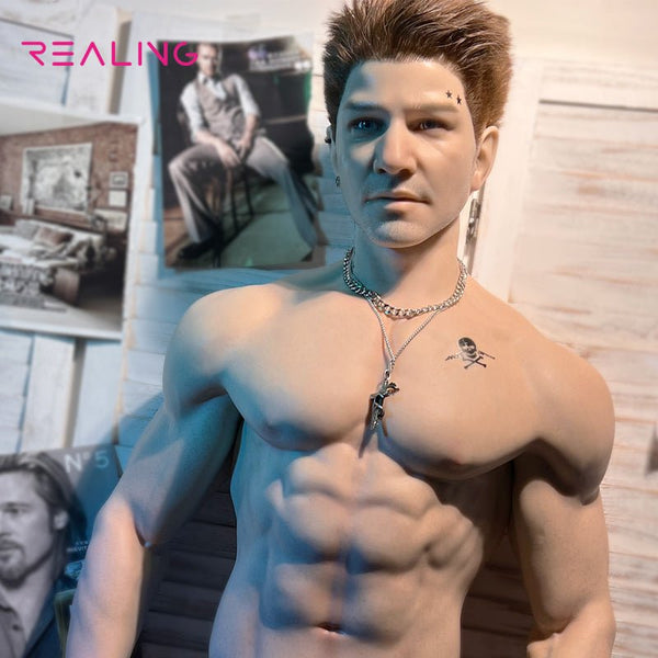 180cm/5ft10in Herman LongDick  Silicone male Sex Doll | RealDolls4U