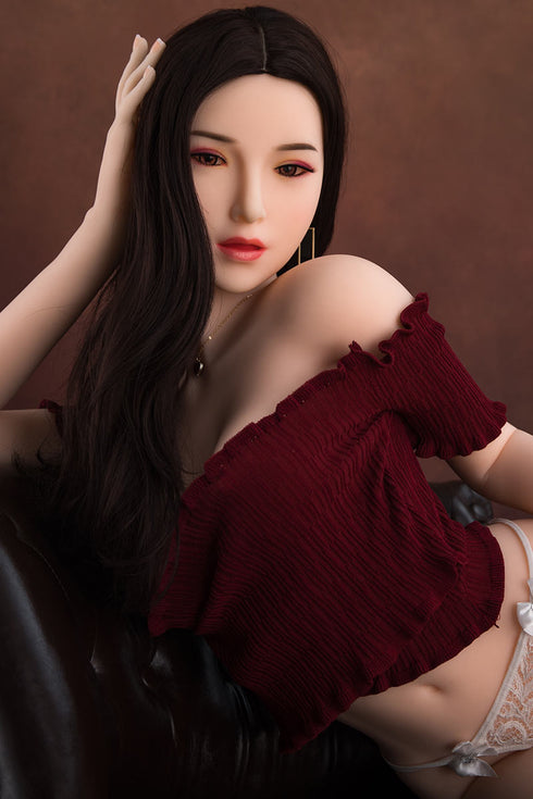 160cm (5ft 3in) Flat Chested Asian Sex Doll Asian Face Love Doll | RealDolls4U