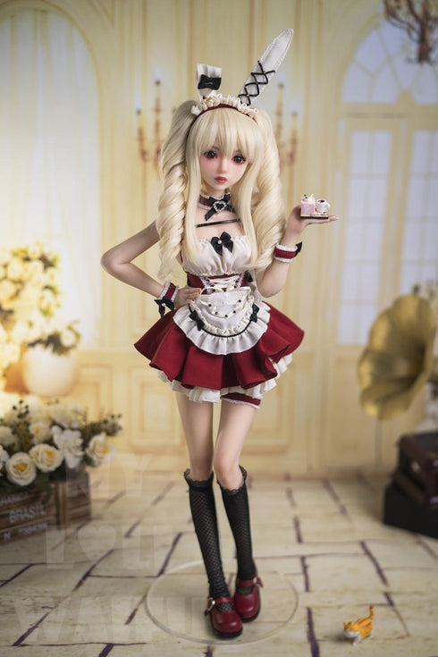 60cm/23.6in C-Cup Full Silicone Lolita Sex Dolls - Sex Doll - RealDolls4U