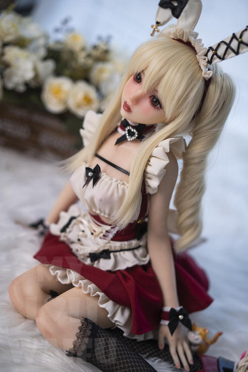 60cm/23.6in C-Cup Full Silicone Lolita Sex Dolls - Sex Doll - RealDolls4U