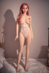 160cm/5ft3in DD-Cup Pink Cosplay Silicone Head Sex Doll - RealDolls4U