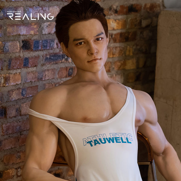 180cm/5ft10in Jesiah Strong Silicone Handsome Man Sex Doll - RealDolls4U