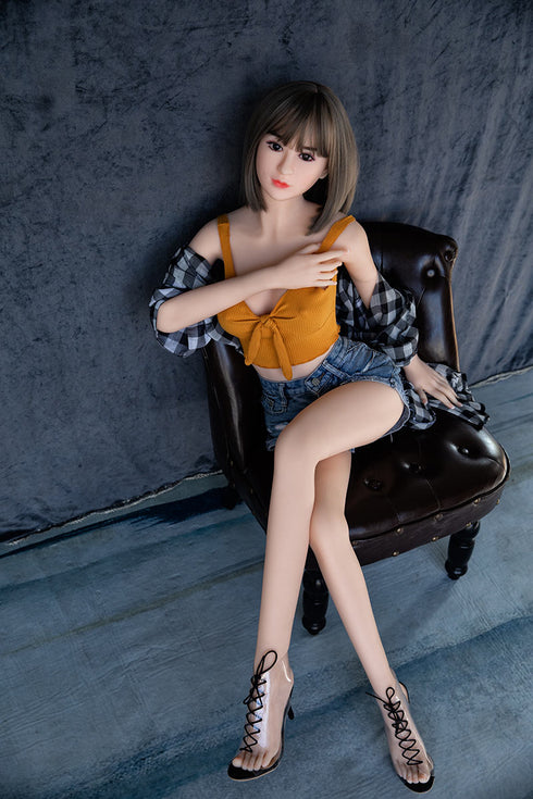160cm (5ft 3in) Flat Chested Young Sex Doll Japanese Style Love Doll | RealDolls4U