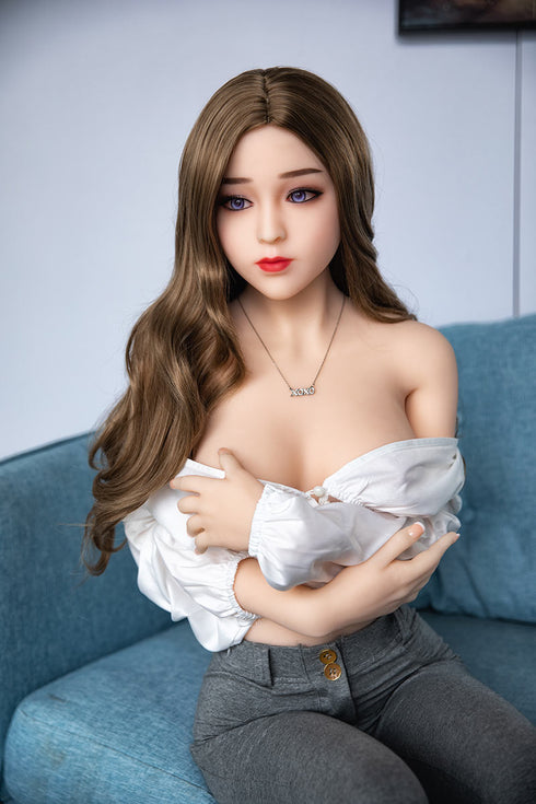 160cm (5ft 3in) Flat Chested Sex Doll Korea Style Love Doll | RealDolls4U