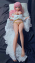 148cm/4ft10in B-Cup Aihara Mirai White Wedding Dresses Sex Dolls