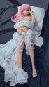 148cm/4ft10in B-Cup Aihara Mirai White Wedding Dresses Sex Dolls