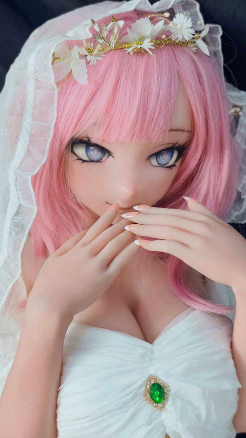 148cm/4ft10in B-Cup Aihara Mirai White Wedding Dresses Sex Dolls