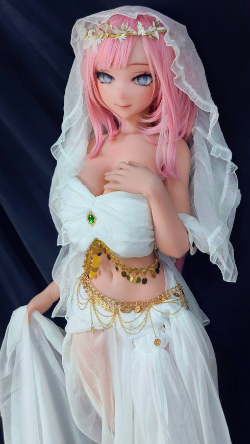 148cm/4ft10in B-Cup Aihara Mirai White Wedding Dresses Sex Dolls