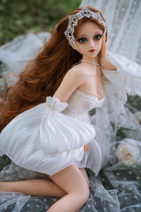 60 см/23,6 дюйма Потерянная принцесса Полные силиконовые секс-куклы