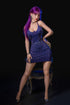 165cm/5ft4in Grace Robinson D-Cup Purple Queen Curvy Sex Doll - RealDolls4U