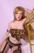 150cm/4ft11in D-Cup Hoshino Suzumi Leopard Print Lingerie Sex Dolls