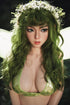159cm/5ft2in D-Cup Ava Brown Cosplay ELF Full Silicone Sex Doll - RealDolls4U