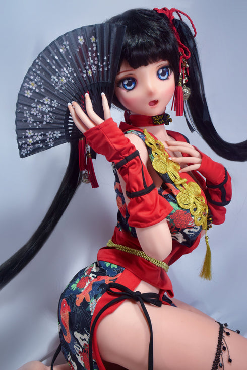 148cm/4ft10in B-Cup Kurai Chiaki Cosplay Cheongsam Sex Dolls