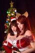 150cm/4ft11in D-Cup Christmas Sisters Special Edition Sex Dolls