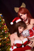 150cm/4ft11in D-Cup Christmas Sisters Special Edition Sex Dolls